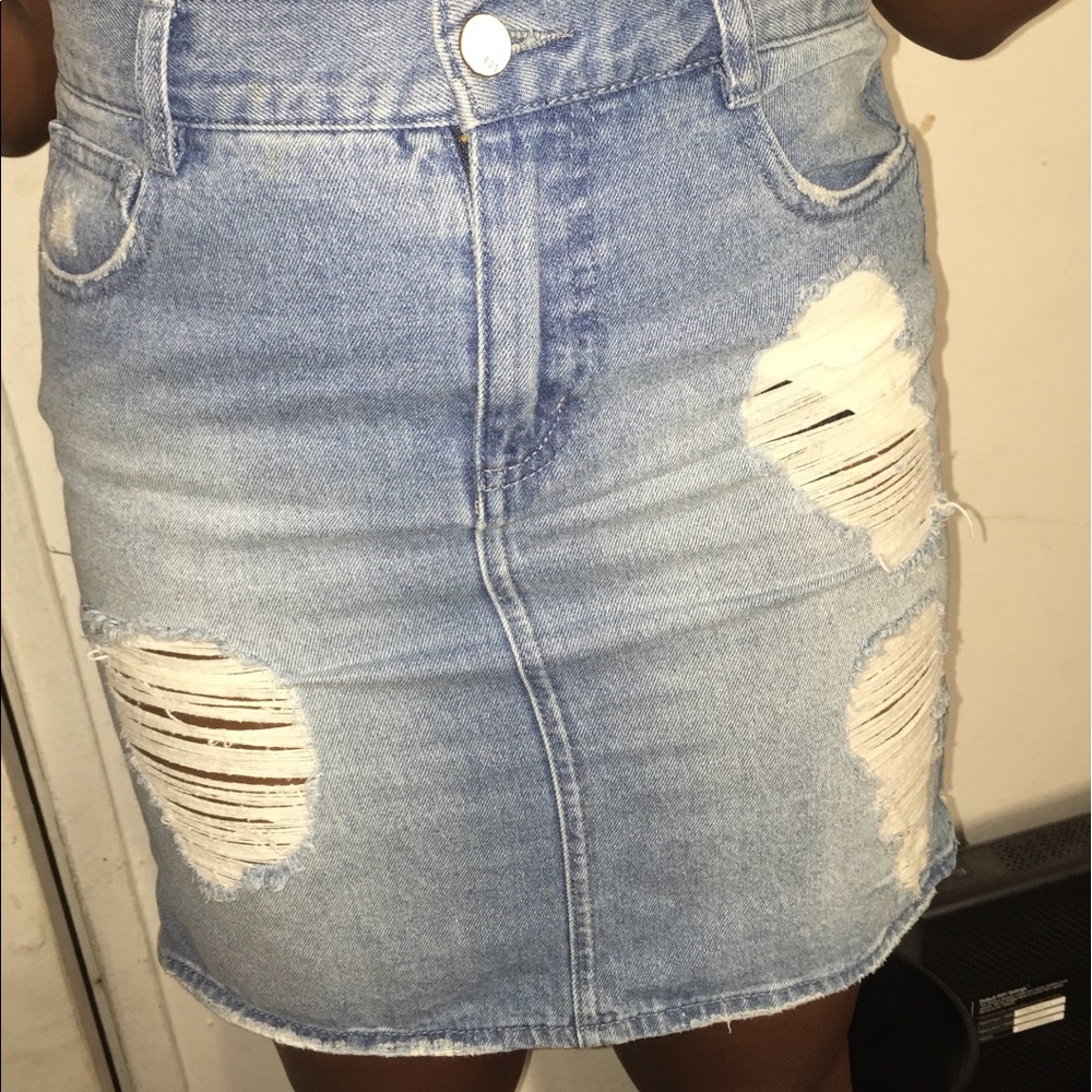 Denim skirt from forever 21